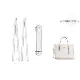 25[Glacier White](Stress Relief) Shoulder Strap Pad+Underarm Shoulder Strap 81cm*2