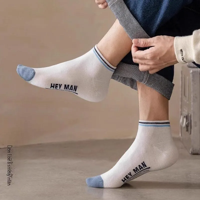 DAMOS·LOVE No Show Socks Men's Combo Set-34