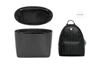 GUYI DuPont Paper Felted Fabric Bag Accessories Women's Black/Brown