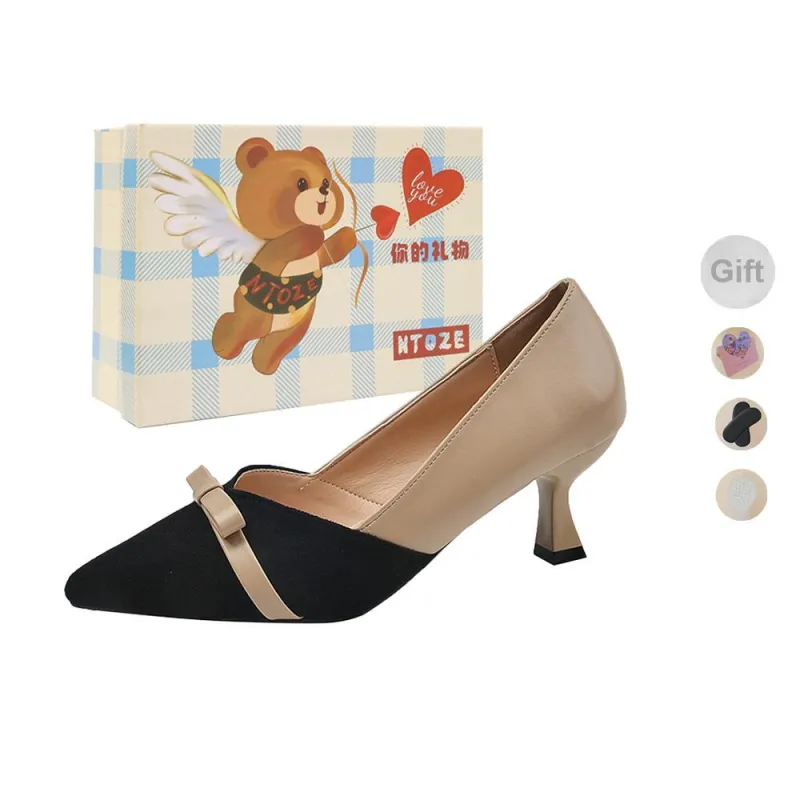 NTOZE Slim Heel High Heels Women's Gift Box Set-0