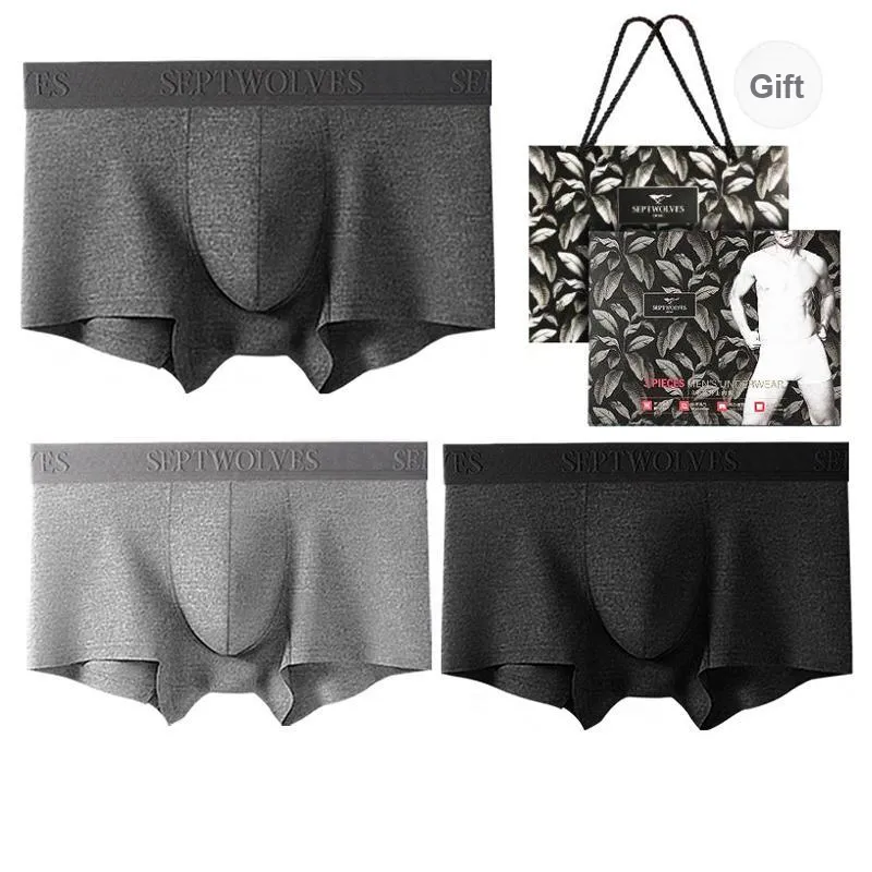 SEPTWOLVES Underwear Gift Box Men's 3 Pack Gift Box Set-54