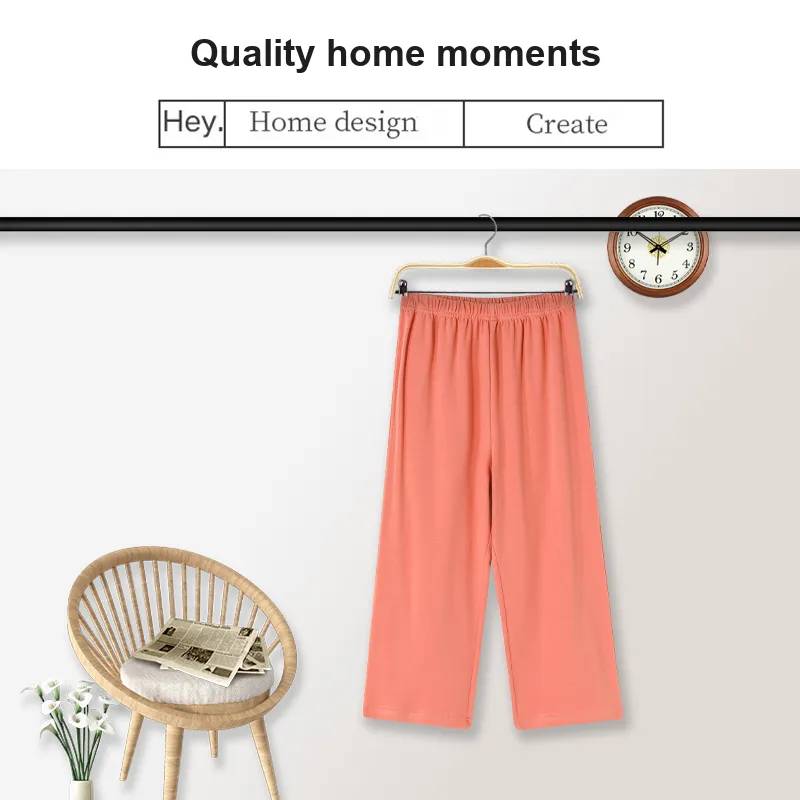 GOSO Pajama Pants Women's Orange Red-3