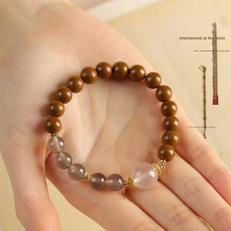 HANCANG Blended Fragrance Bead Bracelets Women's-4