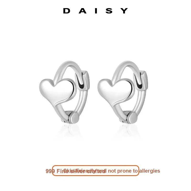 Daisy Dream Full Sterling Silver Stud Earrings Women's-2
