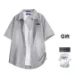 Black+White[T-Shirt](Comes with Iron Badge)