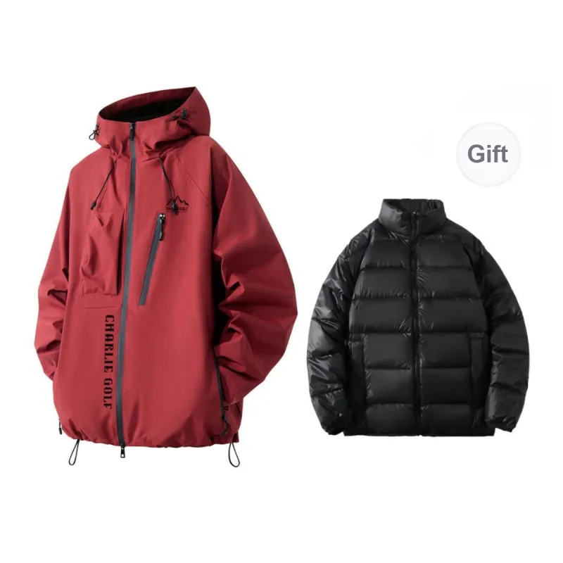 CHARLIE GOLF Windbreaker Jacket Unisex-19