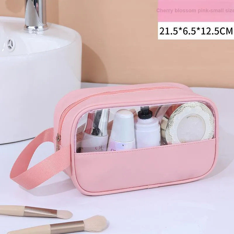 LETOO PVC Makeup Bag Large Size Unisex Multicolor-8