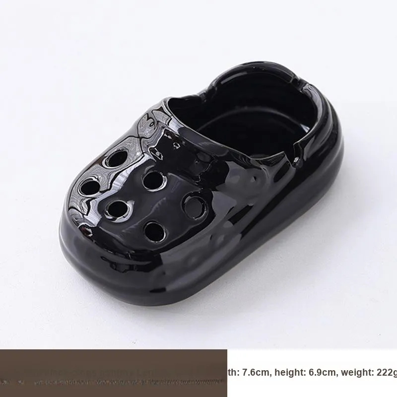 KERPA Creative Clogs Styling Ashtray, Home Living Room Tea Table Accessories, Small Storage Ornament, One Size-5
