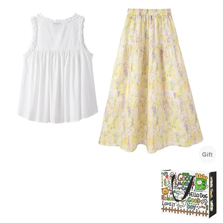 HAPG Two Piece Skirt Sets Women's-1