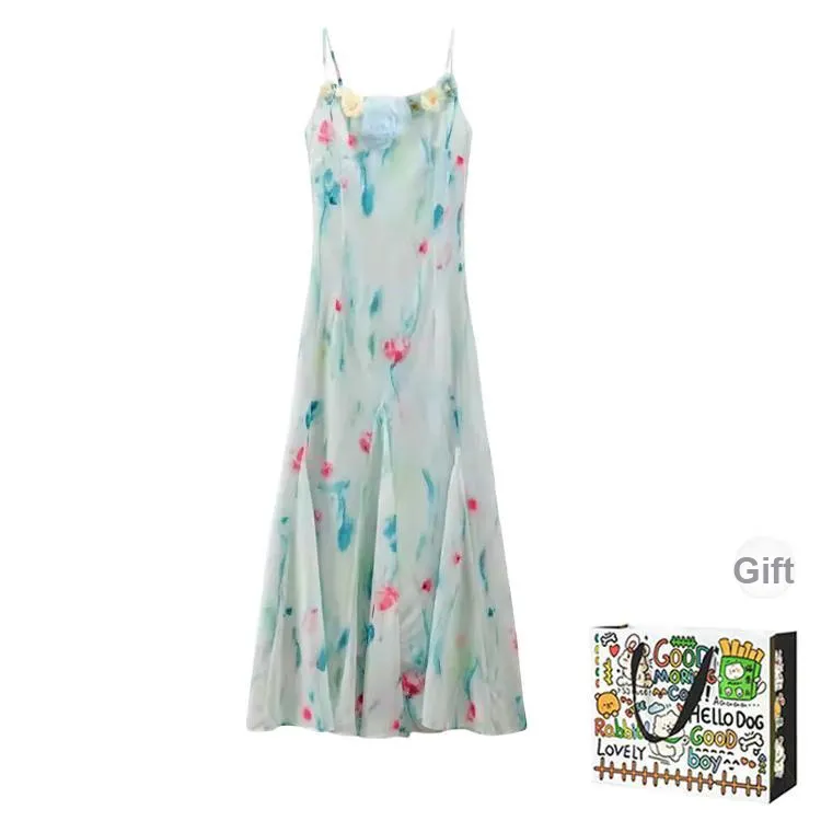 HAPG Slip Dresses Women's Aqua Green Shopping Bag