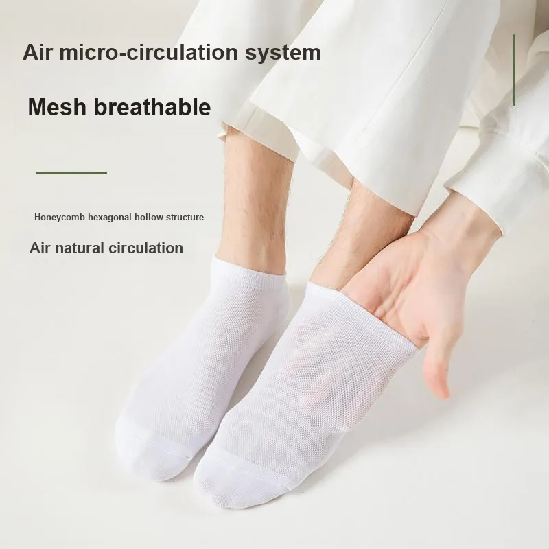 AOKANG Mid Calf Socks Unisex Gift Box Of 6 Doubles-31