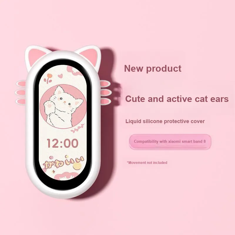 MSSM Iaomi 9/9 NFC/8/8 NFC/Beige 9 Ceramic Special Edition Xiaomi Compatibility Watch Band 170mm Silicone Material-4