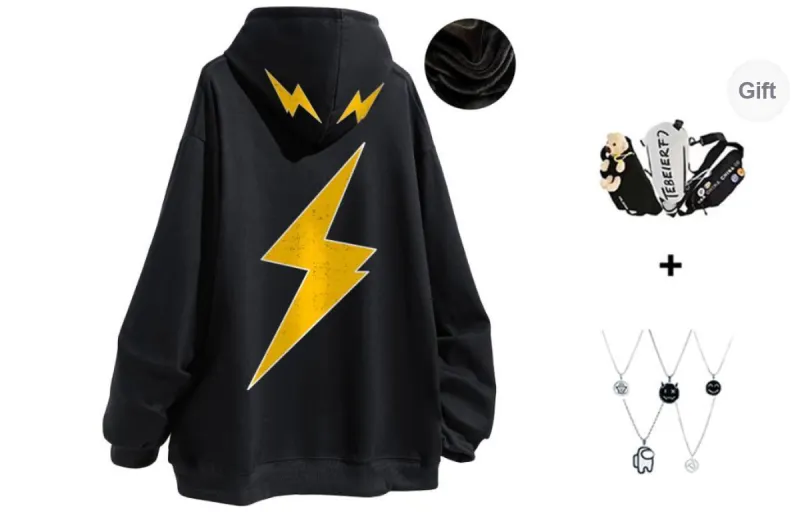 LIGHTNING MONSTER Sweatshirt Unisex-17