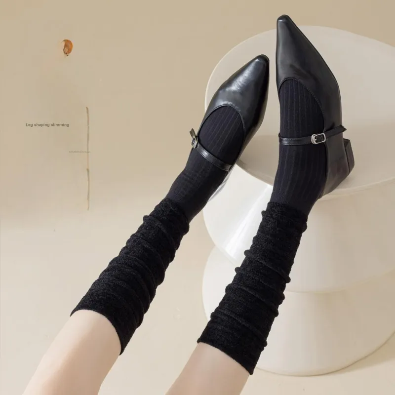 XXLLG Knee High Socks Women's 2 Pack-3