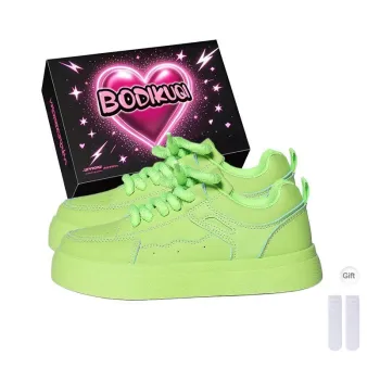 Boldi Kuki Low Top Skateboard Shoes Unisex Green