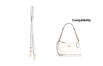 Lan Bao Fan Cow Leather Bag Strap Unisex Multicolor
