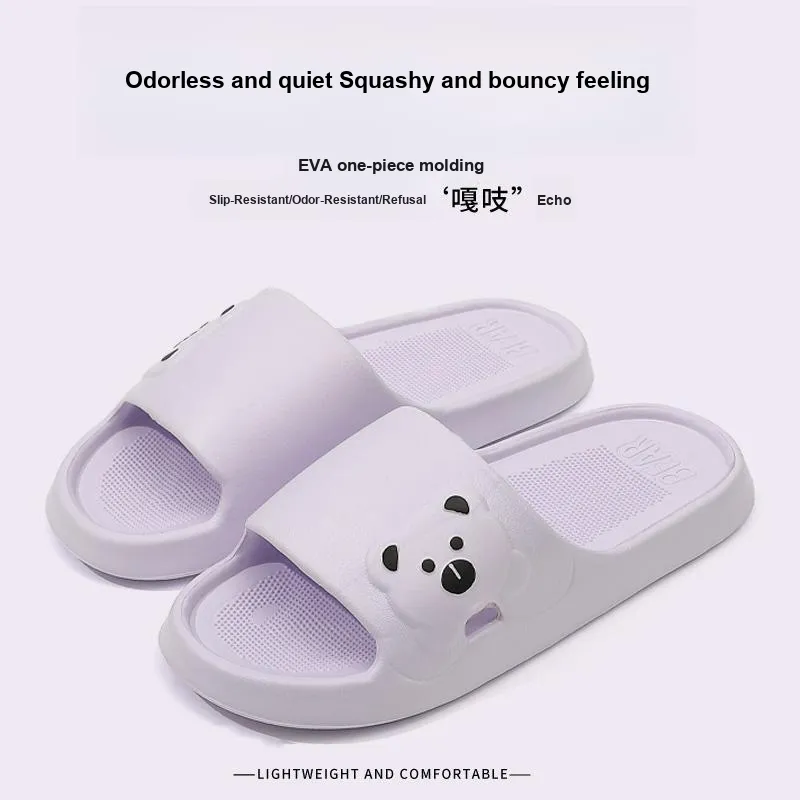 Foot Recreation Squashy And Bouncy Feeling Slippers-7
