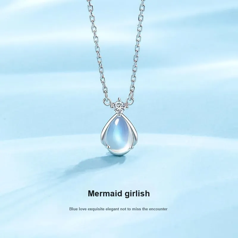 MOVER S925 Silver Necklaces Women's-2