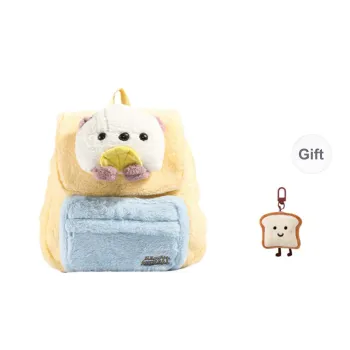 Yalu Plush Backpack Women's Yellow