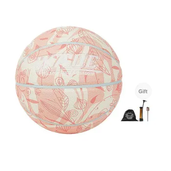WADE PU Basketball Pink Size 7 Ball Training Unisex
