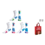 홀리데이 한정판 쇼핑백 (블루 그린+블루 핑크+퍼플 블루)