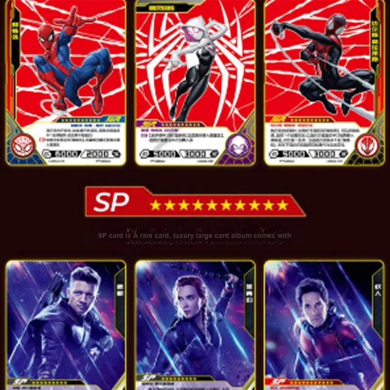 KAYOU Marvel Characters Marvel Hero Showdown, Basic Edition, Volume 1, Red Card-3