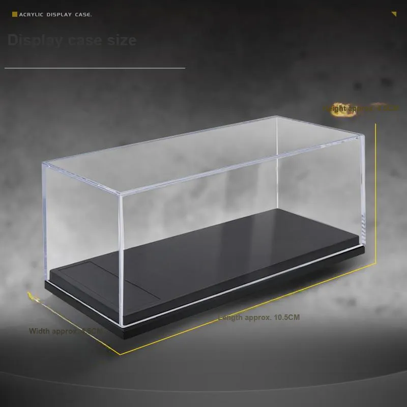 CHIYU Model Black Base Transparent Cover, Storage Display Case, Compatibility With Multiple Scales Model Accessories-22