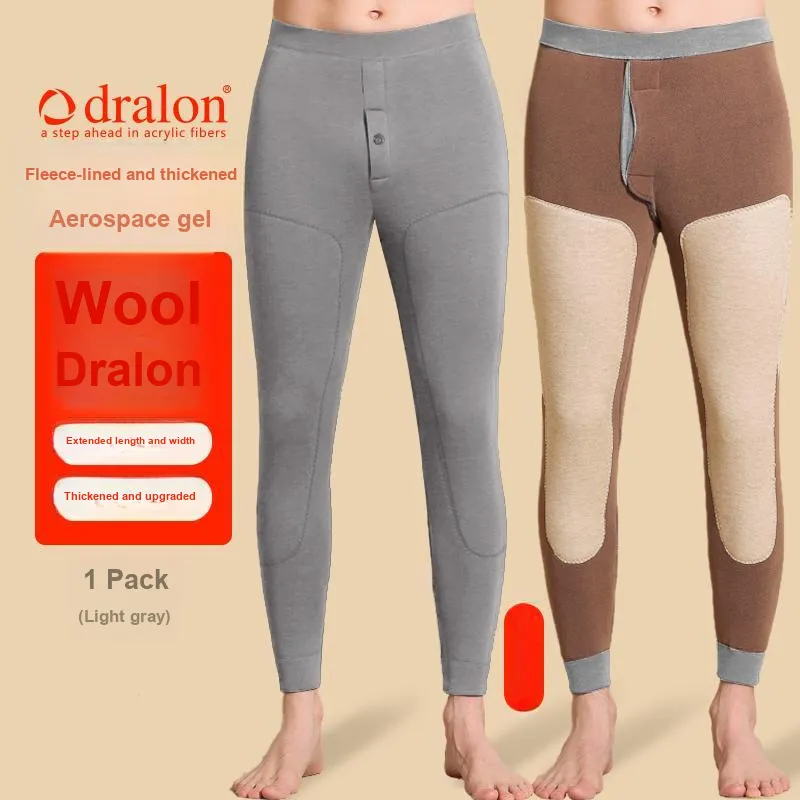 H YXIANG Men Thermal Pants-18