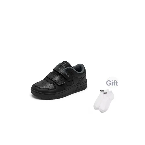 HOBIBEAR Амортизация Устойчивость к истиранию Дышащий Низкий Топ KIDS Lifestyle Shoes Черный Детский