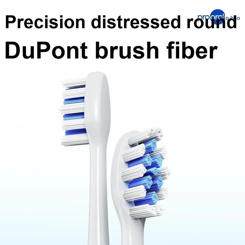 PROORAL T36 T39 2740 Electric Toothbrush Replacement Heads Set Of 2 DuPont Soft Bristles Gentle On Teeth Cleaning-2