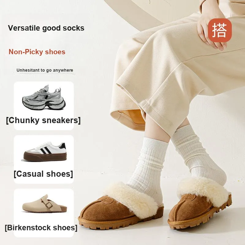 MIIOW Trend Party Series Mid Calf Socks Women's Combo Set-6