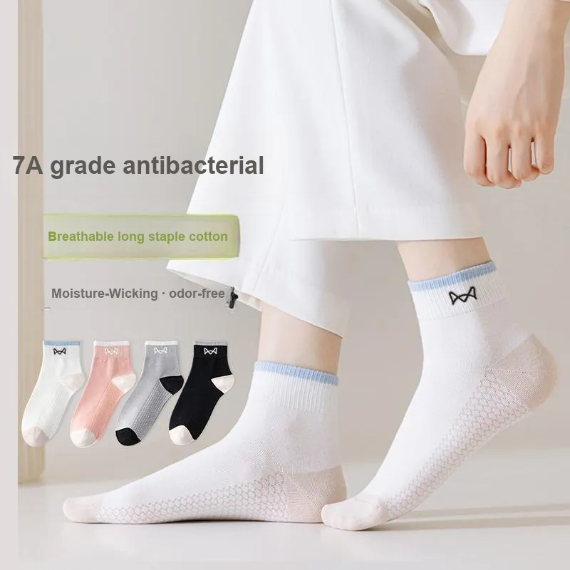 MIIOW Trend Party Series Mid Calf Socks Women's Box Of 3 Pairs-1