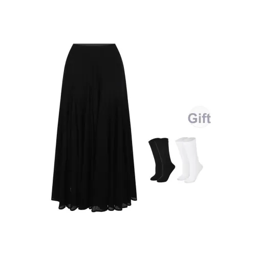 BSEVENI Повседневный Длинный Юбка Женские