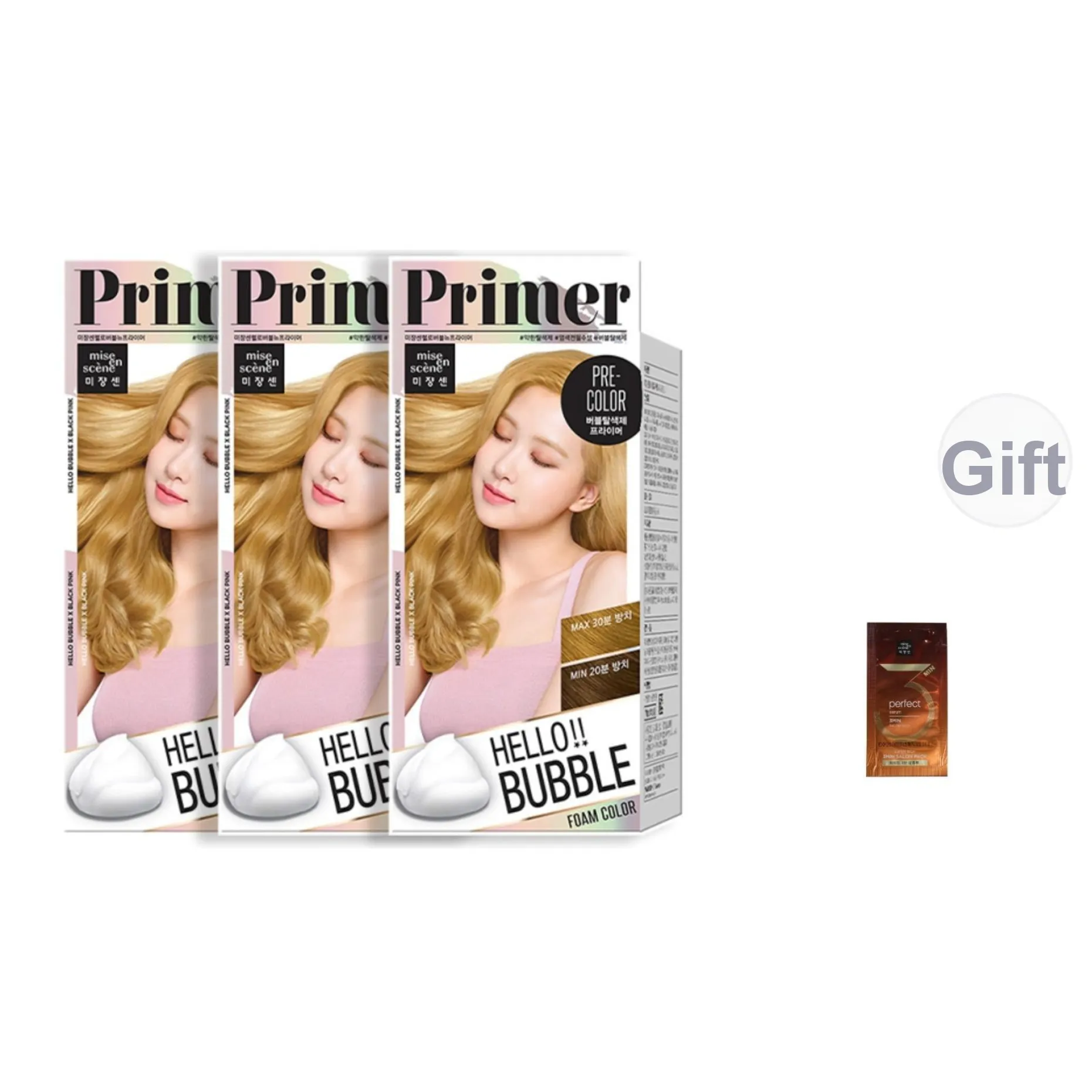 Mise En Scene Элизия Жасмин Украшение Пена для Волос Краска Дом Дынинг 95г Коробка