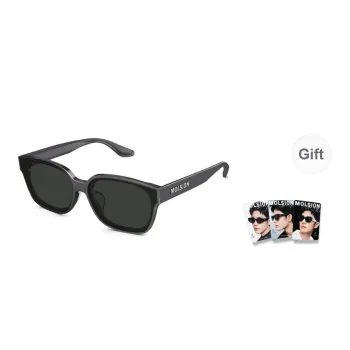 MOLSION Plate Frame Rectangular Sunglasses Unisex Multiple Colors