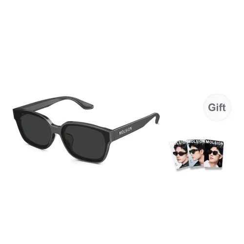 MOLSION Plate Frame Rectangular Sunglasses Unisex Multiple Colors