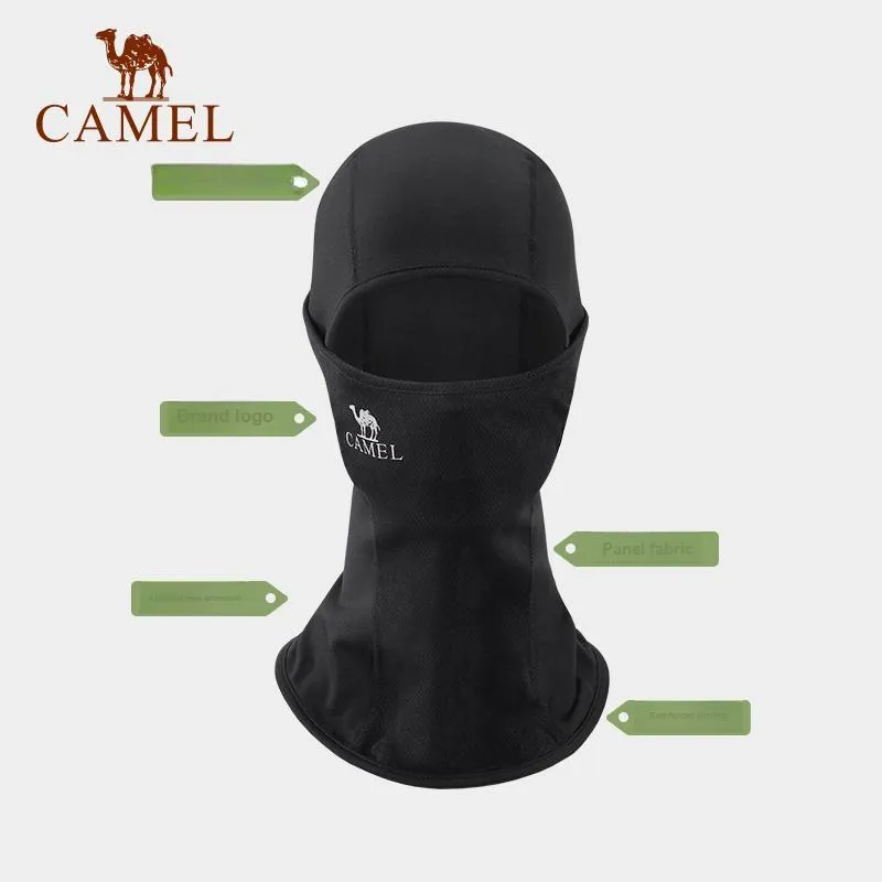 CAMEL Riding Equipment Pullover Mask Unisex Polyester, Elastane-1