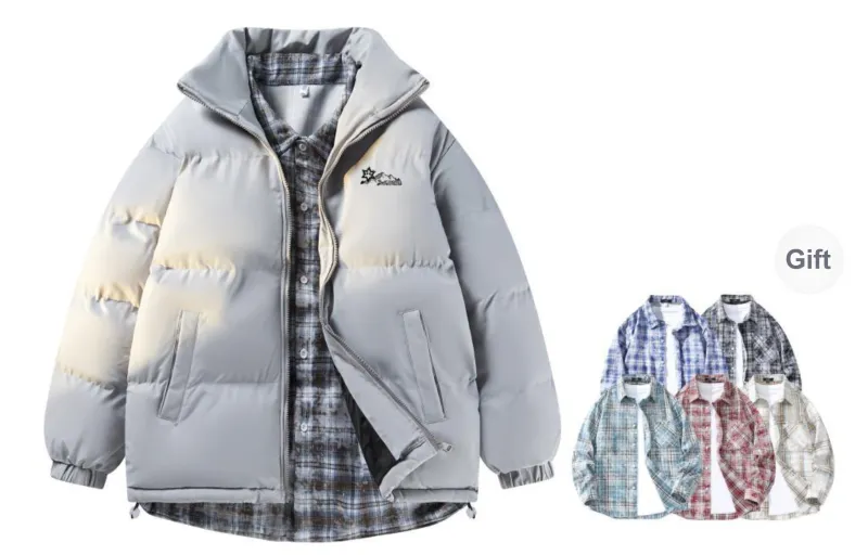 CSKS Puffer Jackets Unisex-59