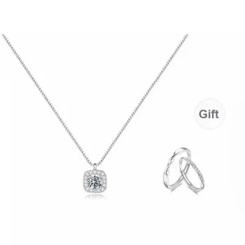KING TAI SANG 999 Fine Silver Necklaces Women's