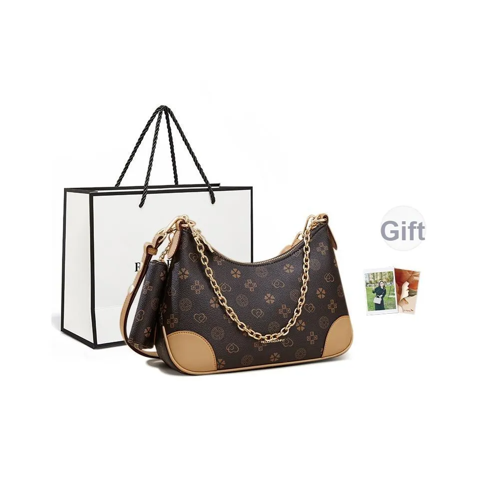 RED DRAGONFLY PVC Сумка через плечо Женская Кофейного цвета