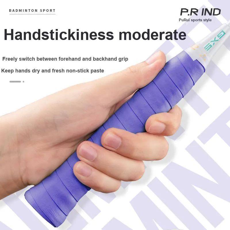 P.R IND Badminton Racket Grip Tape Polyurethane PU Thin-9