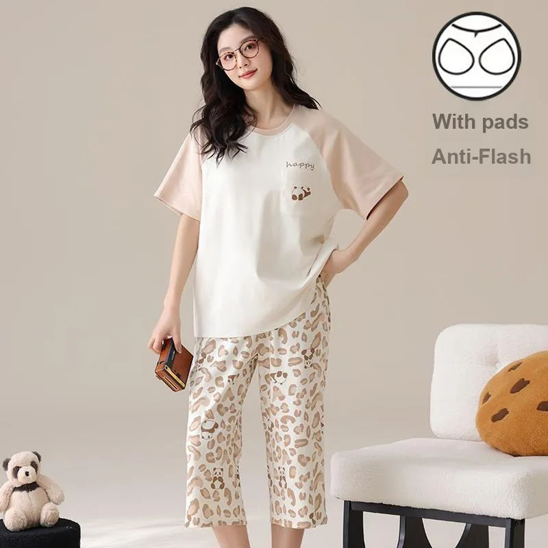 CHUDUAN Pajama Set Women's Image Color-5