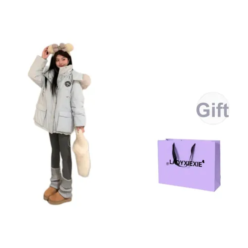 LADYXIEXIE Хлопковый пуховик унисекс