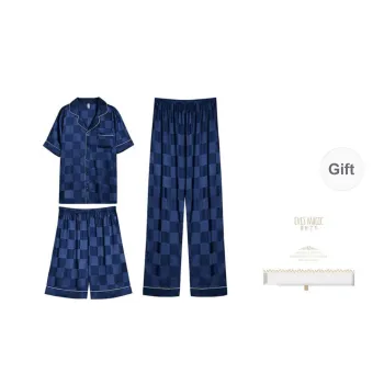 XIA.WA.ZHI.XIU Pajama Set Men's Three Piece Set