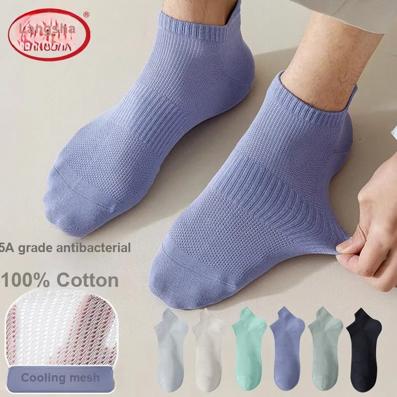 Lanza No Show Socks Men's 6 Pack-1