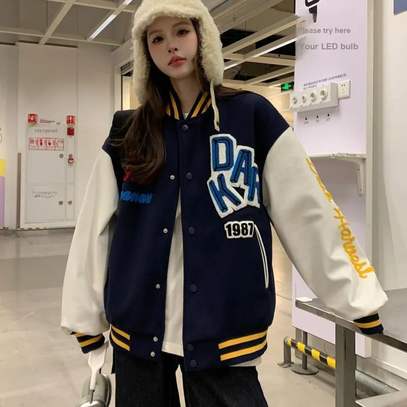 Icicofficial Baseball Jacket Women's-9