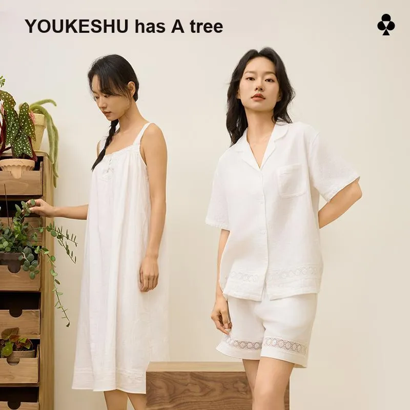 YOUKESHU Pajama Set Women's Shopping Bag-1