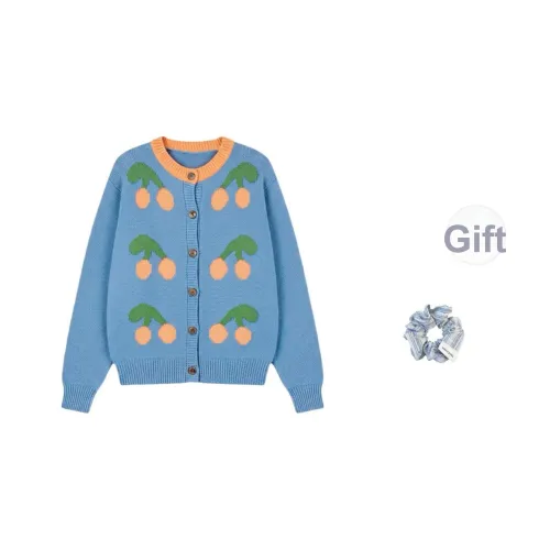 KYKW Синий Резинка для волос Подарок Женские Трикотаж