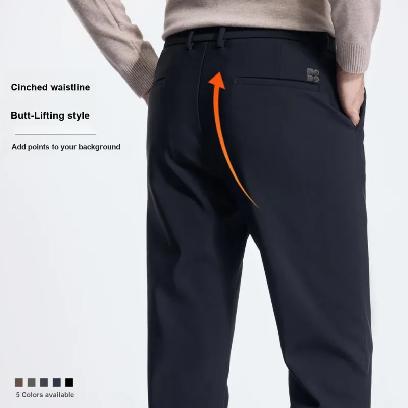 Red bean Suit Trousers Men-2