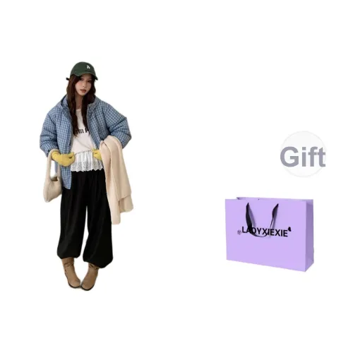 LADYXIEXIE Хлопковый пуховик унисекс